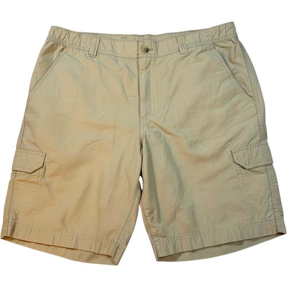Columbia Mens Tan Ripstop Cargo Shorts Khaki XM4710 Size 40